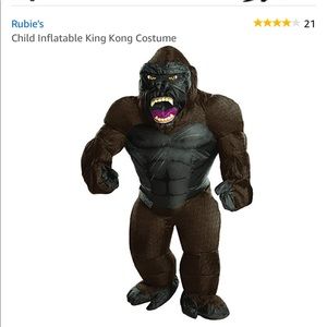 Kong kids inflatable costume!